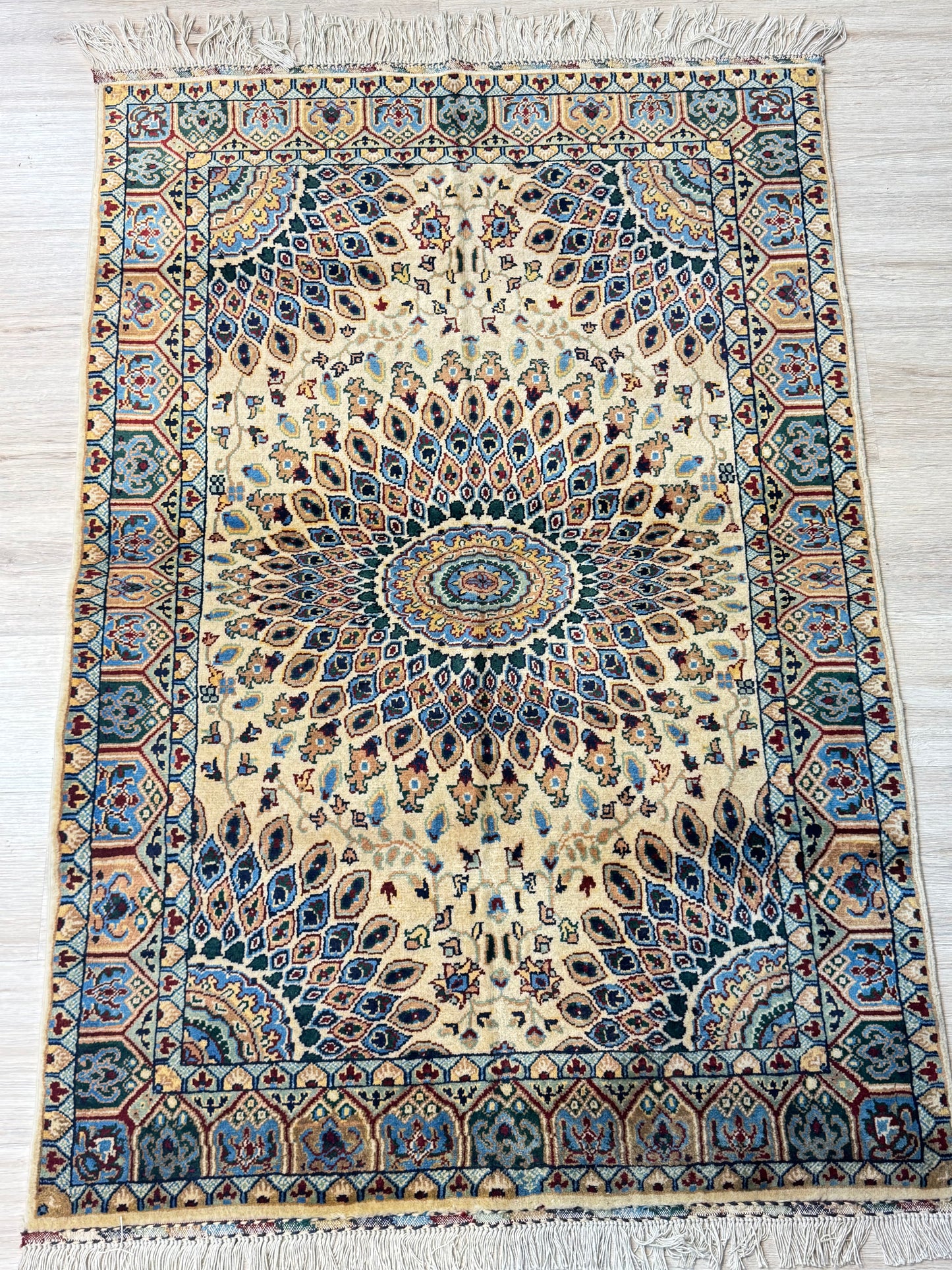 Wool Rug. Celestial Dome.