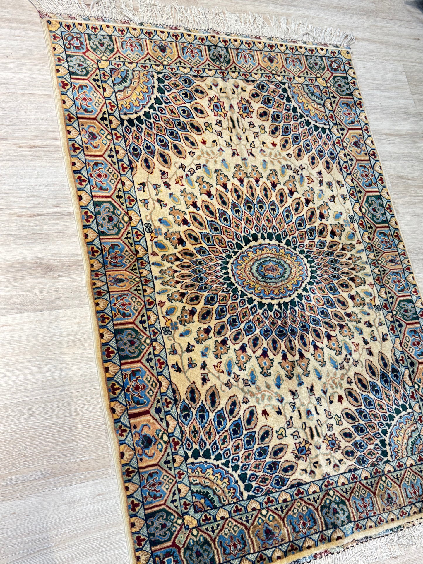 Wool Rug. Celestial Dome.