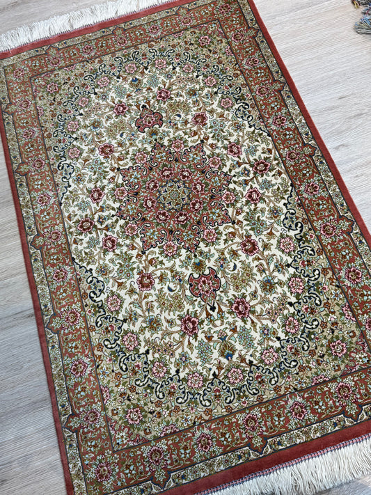 Silk Rug. Persian Grace.
