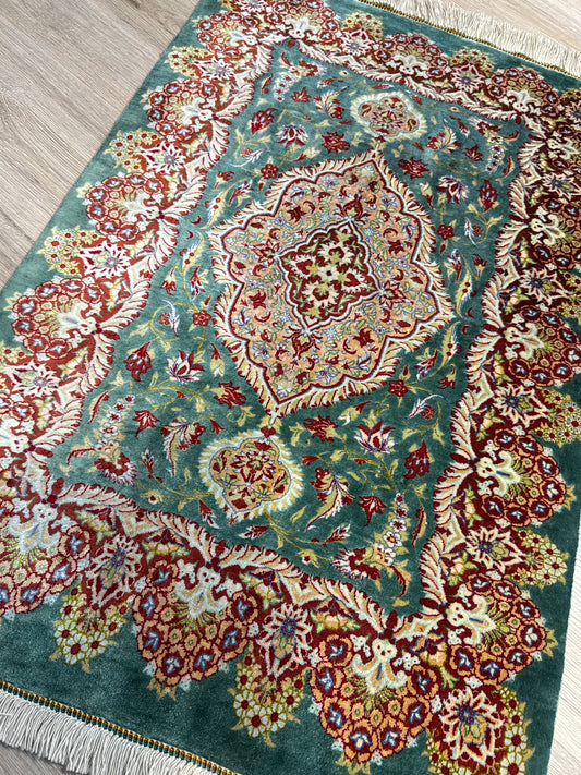 Silk Rug. Persian Grace.