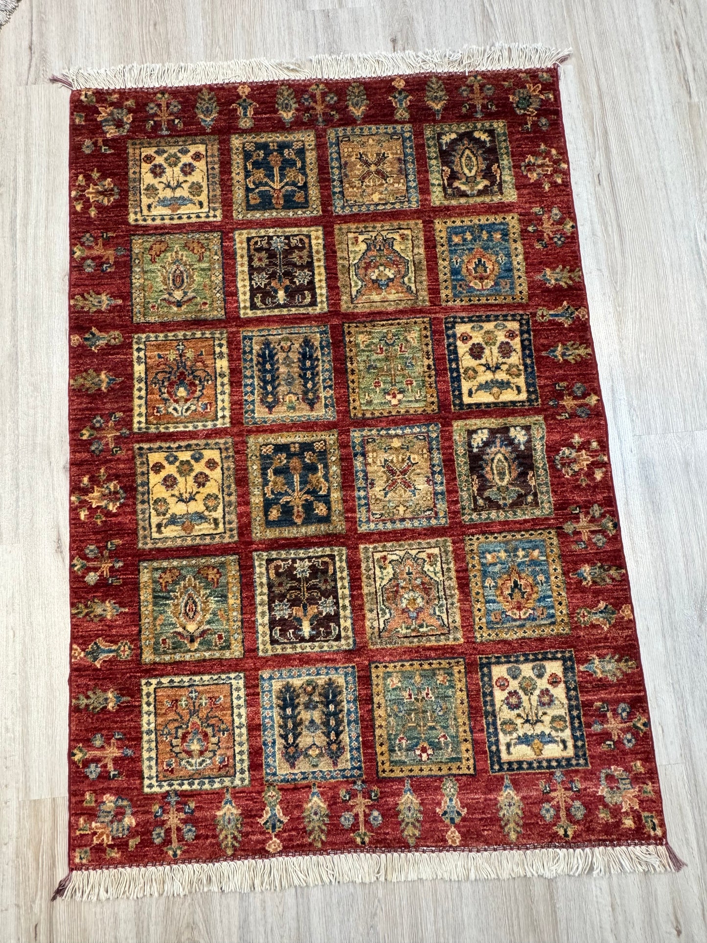 Wool Rug. Eternal Four Seasons.