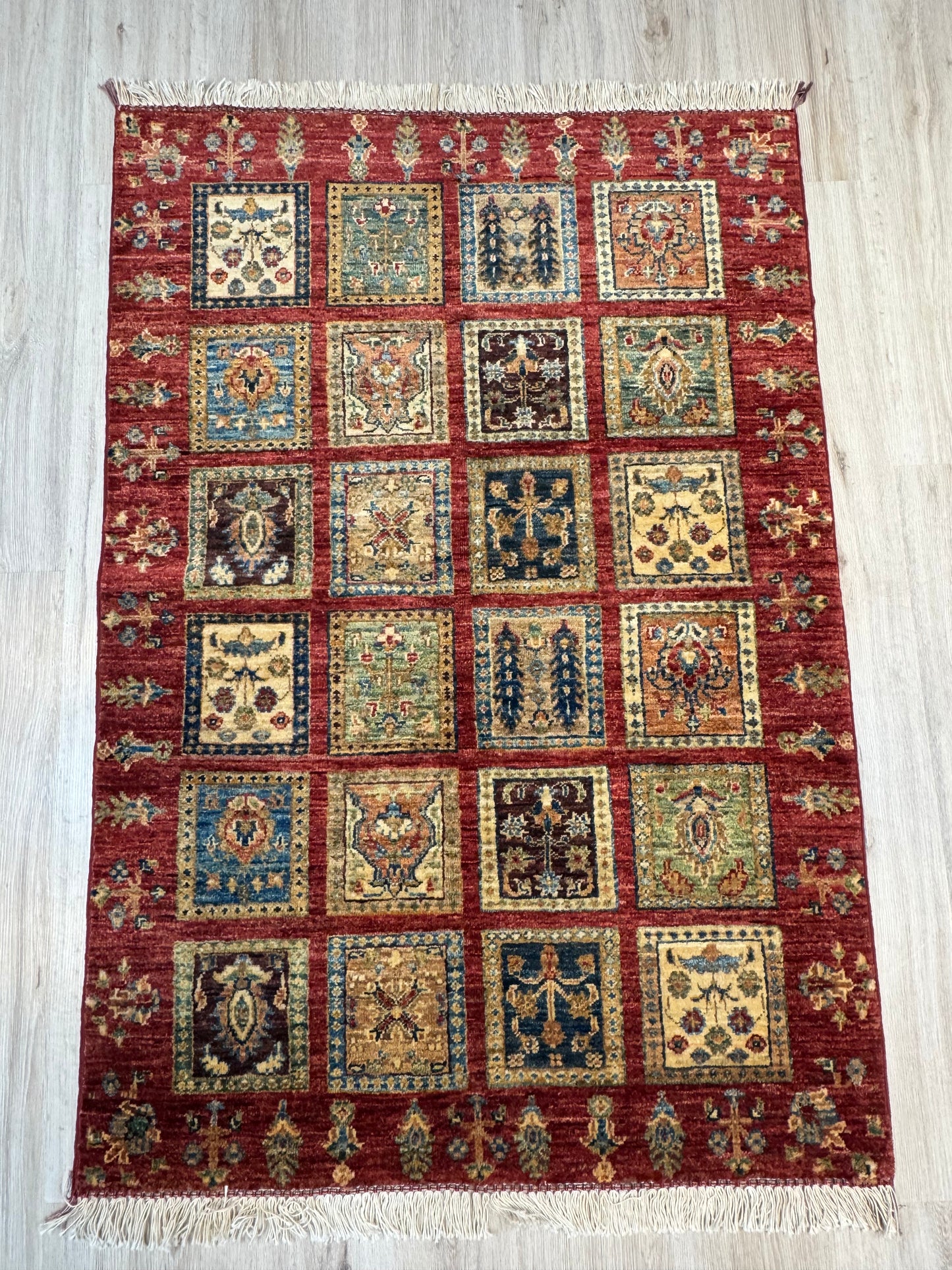 Wool Rug. Eternal Four Seasons.