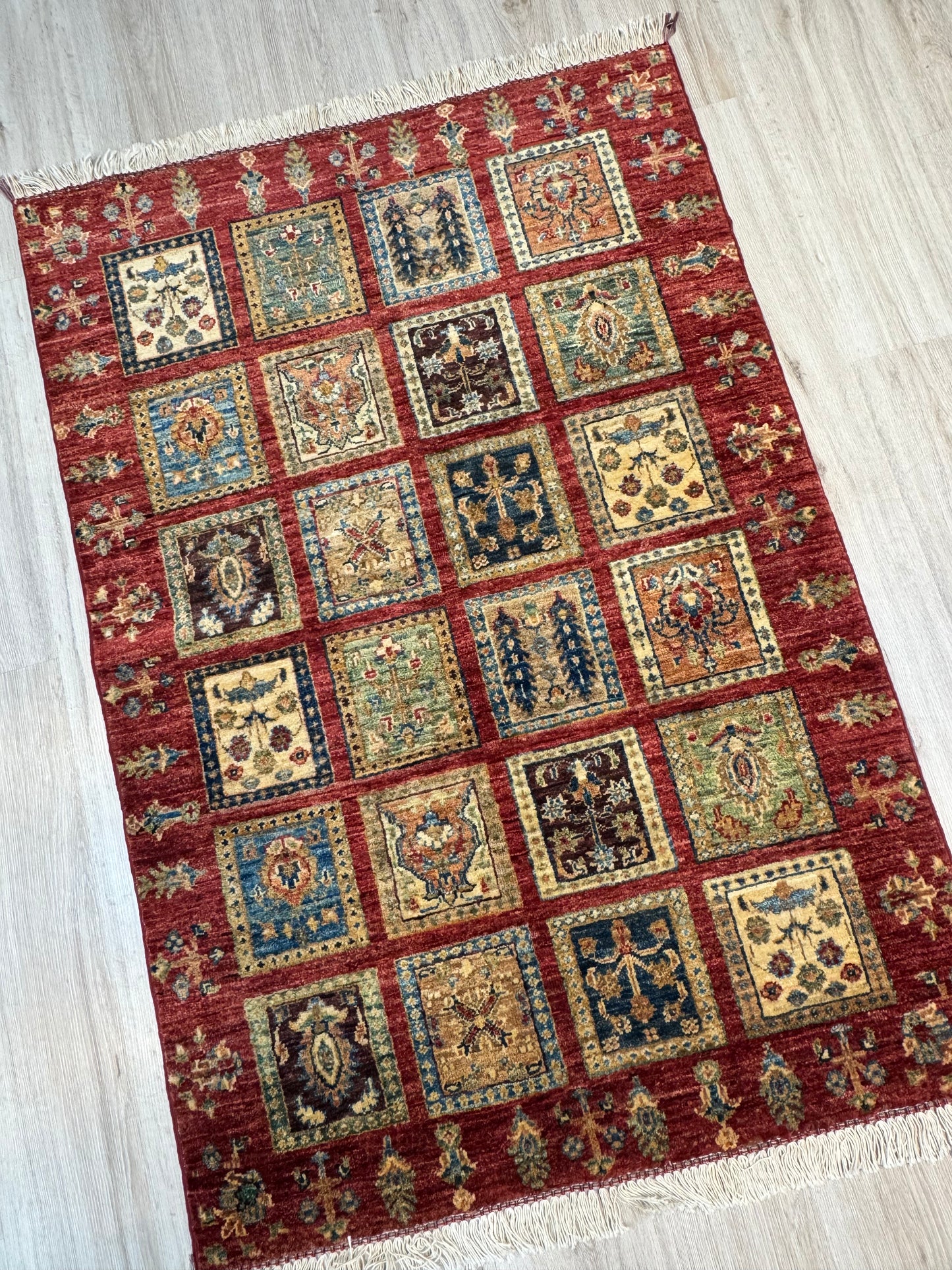 Wool Rug. Eternal Four Seasons.