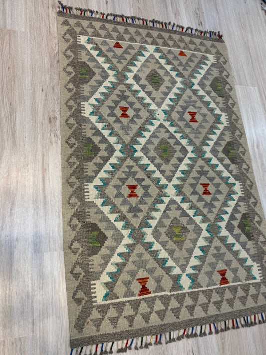 Kilim. Geometric Pattern.