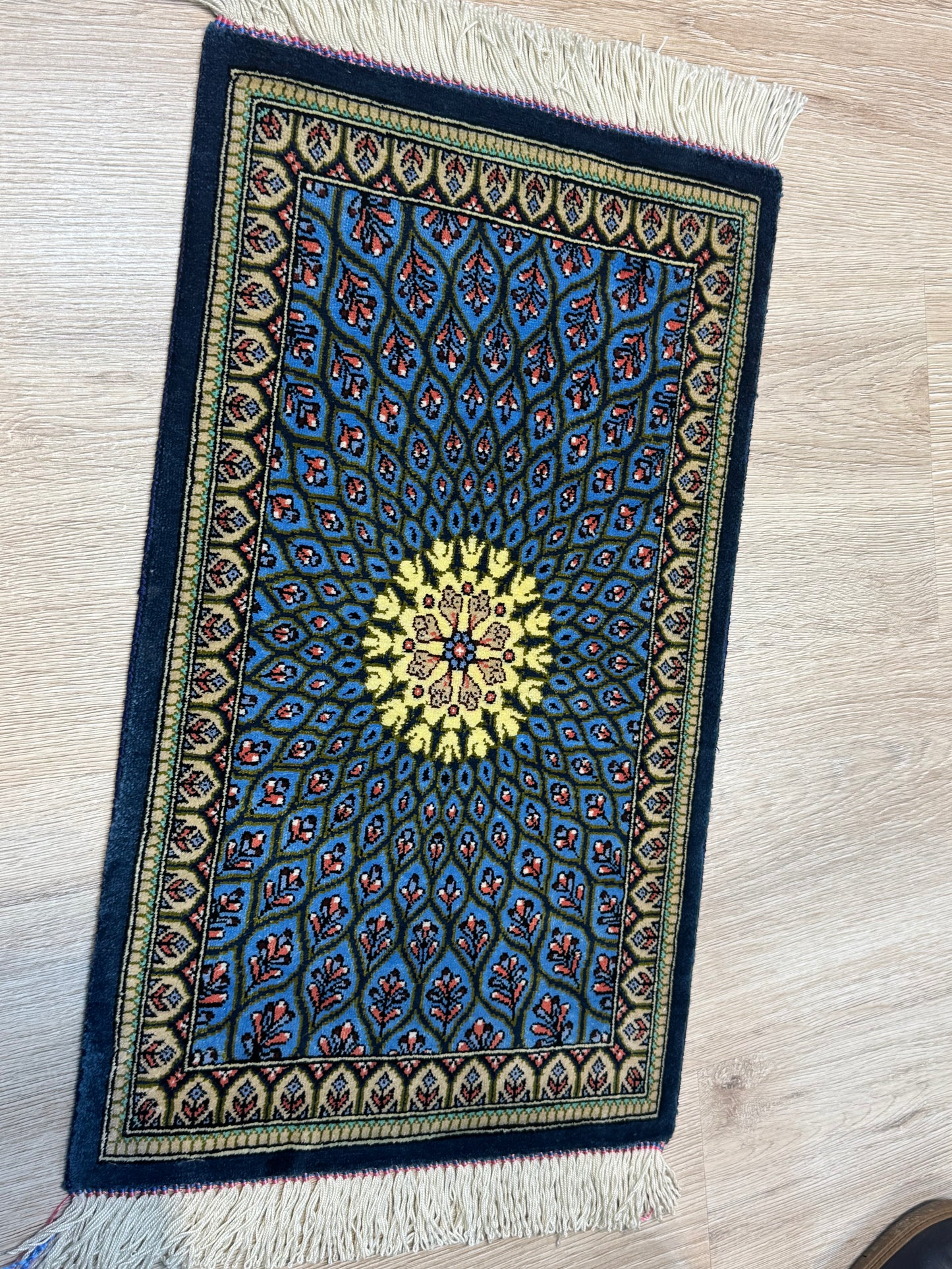 Silk Rug. Celestial Dome.