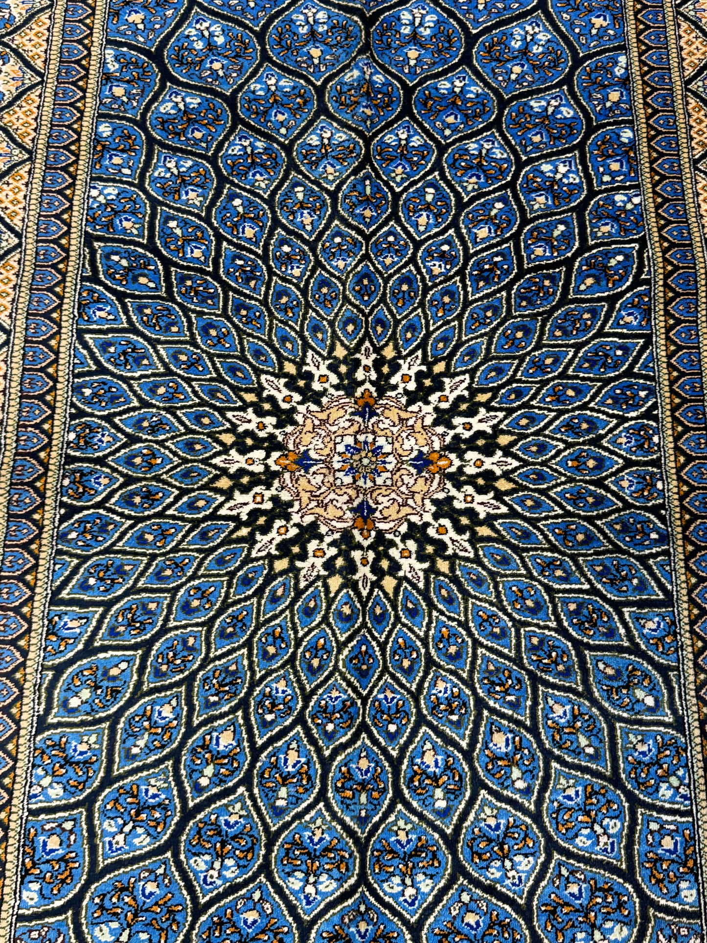 Silk Rug. Celestial Dome.