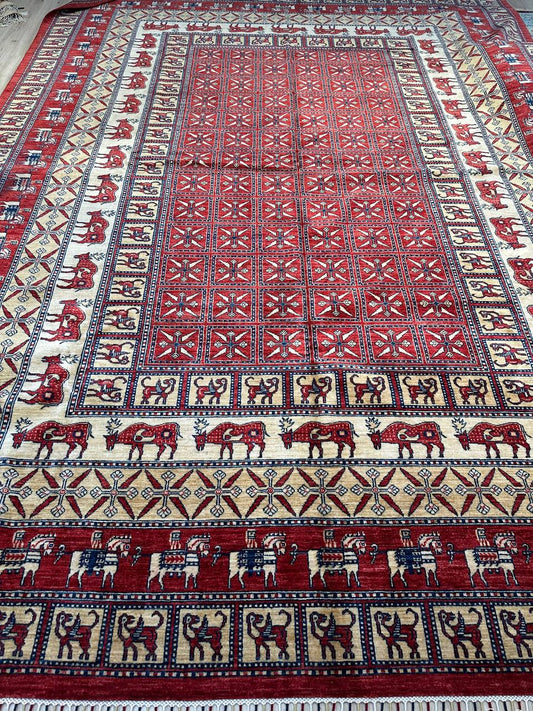 Wool Rug. Pazyryk.