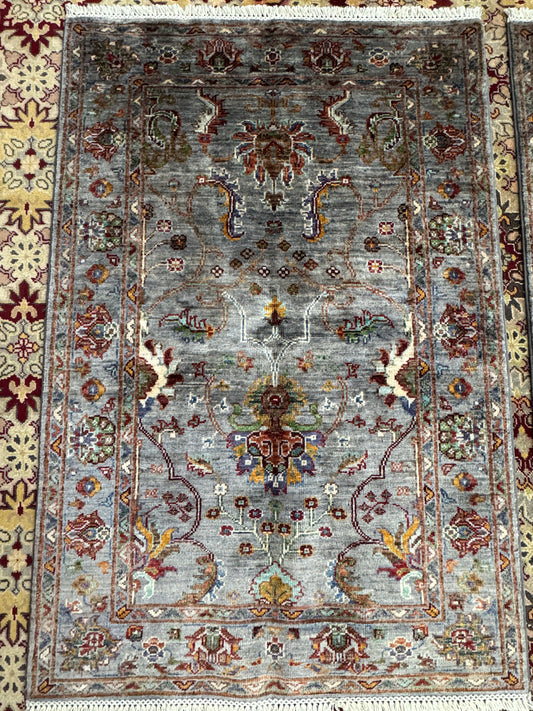 Wool Rug. Garden Bloom.