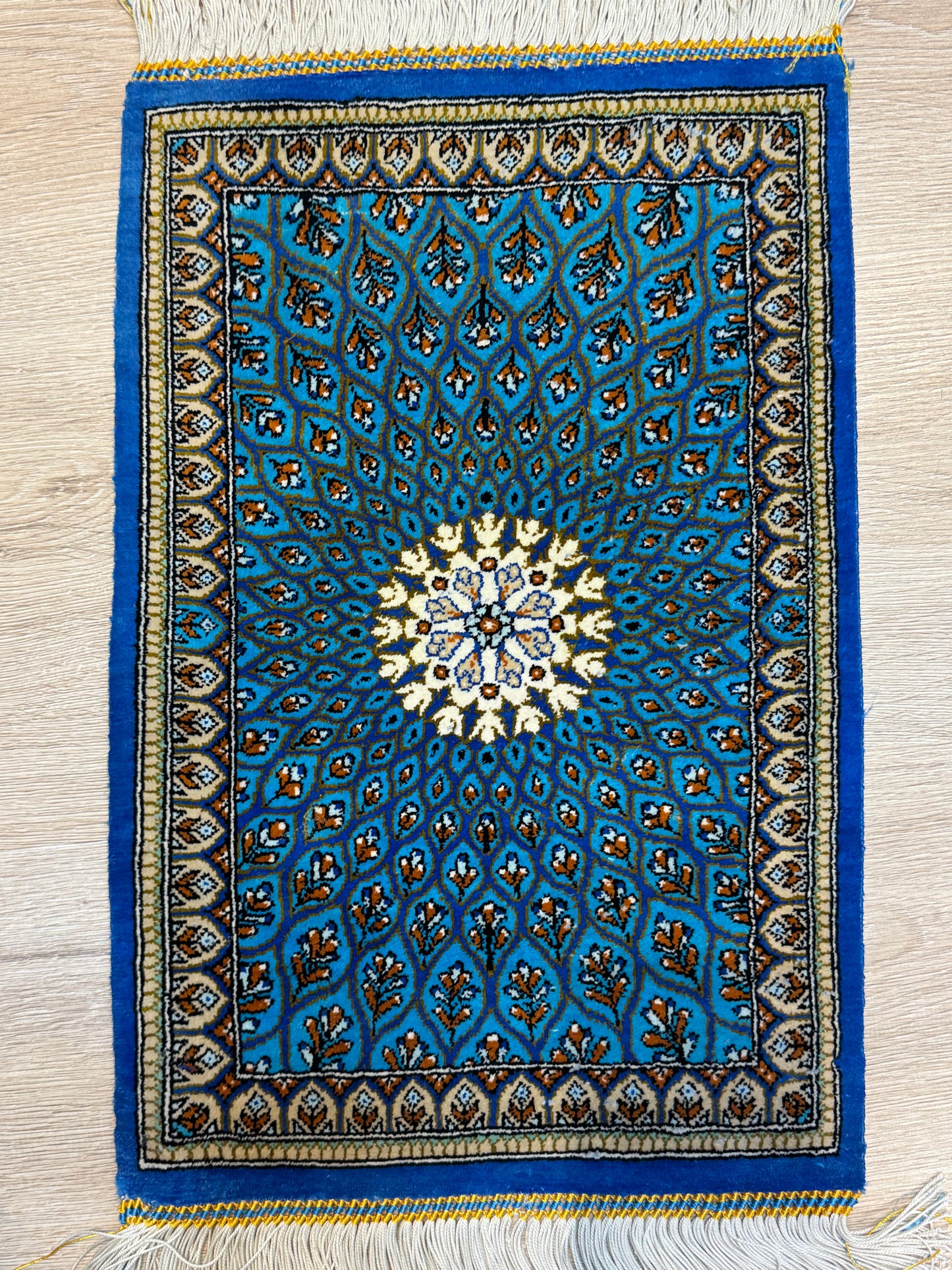 Silk Rug. Celestial Dome.