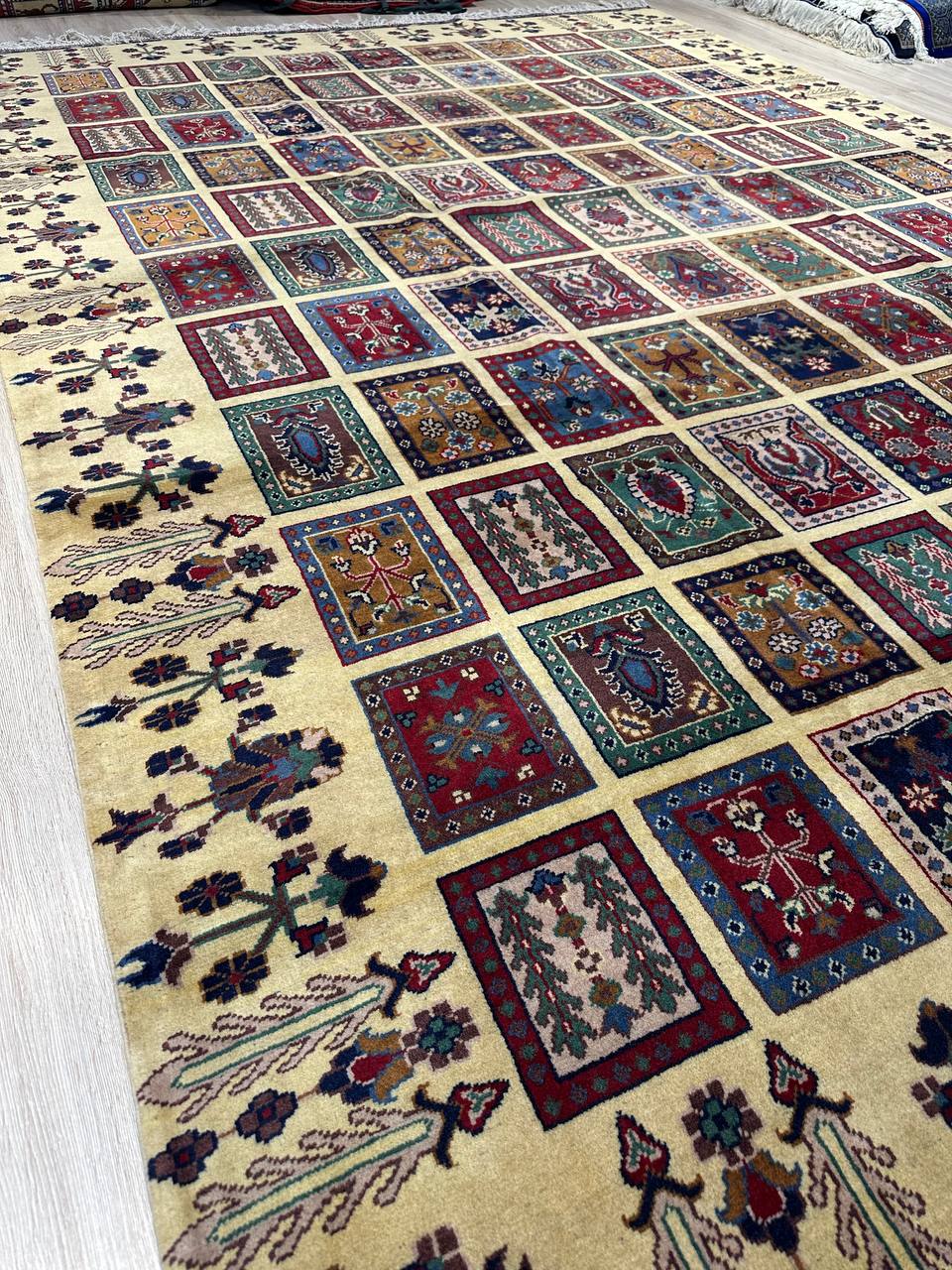 Wool Rug. Eternal Four Seasons.