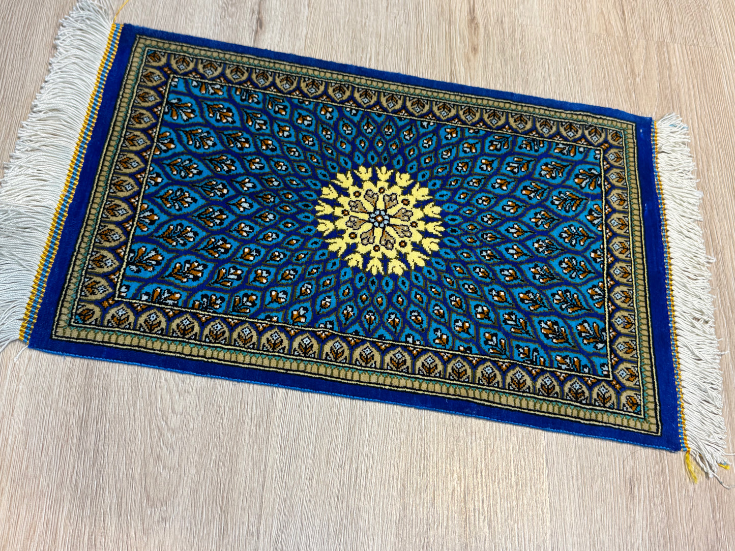 Silk Rug. Celestial Dome.