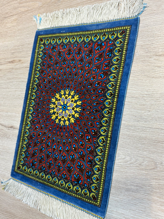 Silk Rug. Celestial Dome.