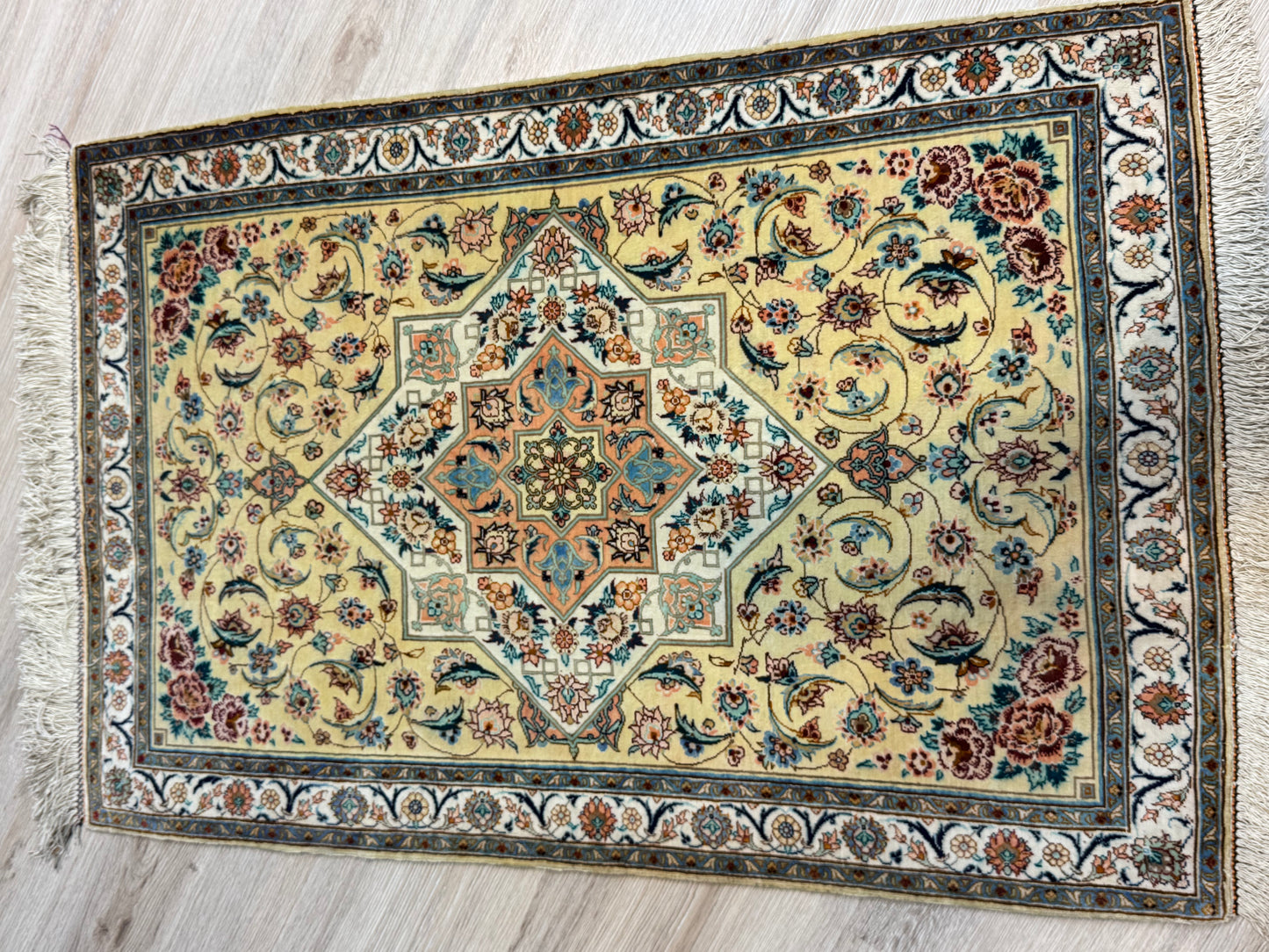 Silk Rug. Samarkand.