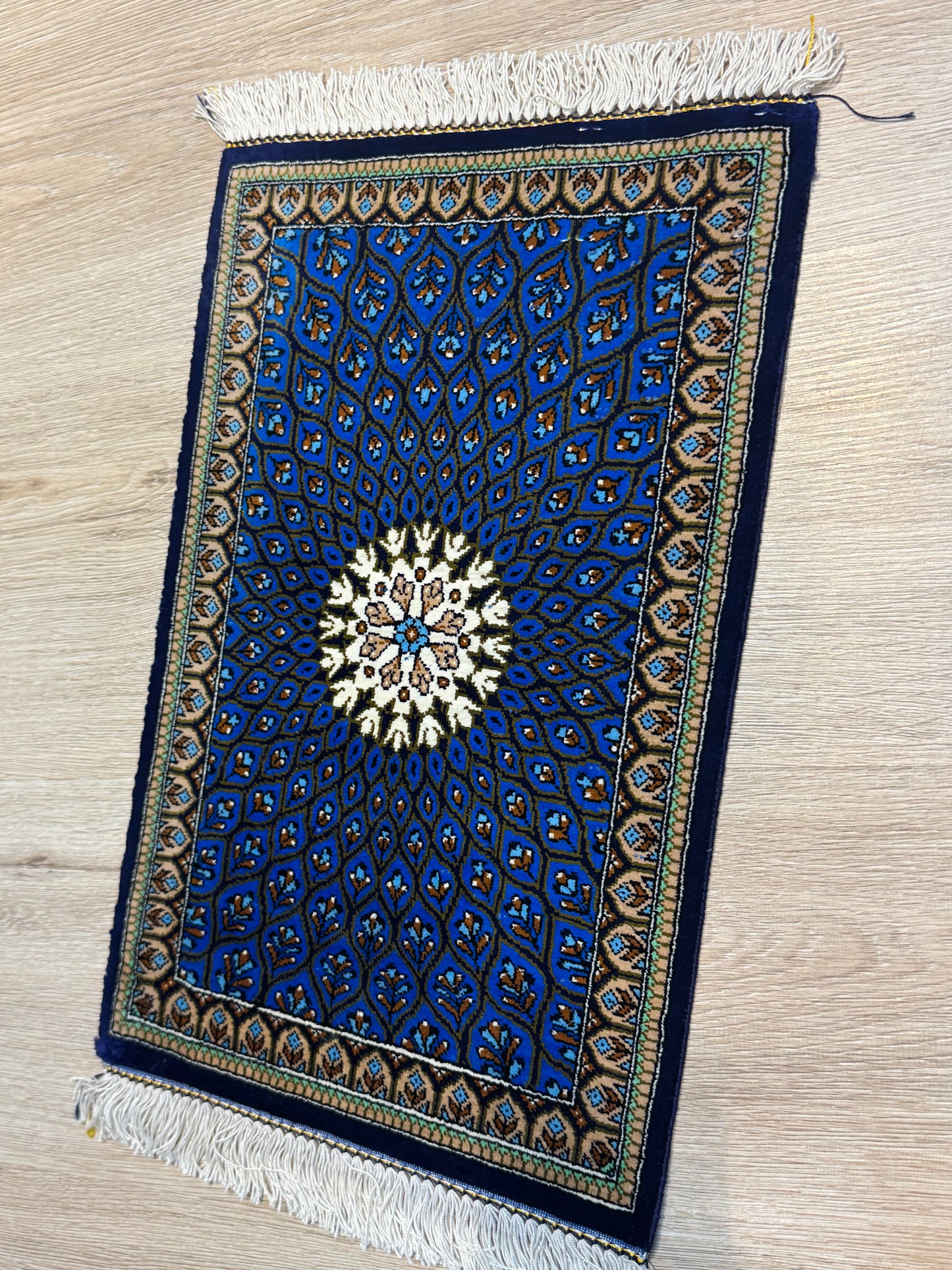 Silk Rug. Celestial Dome.