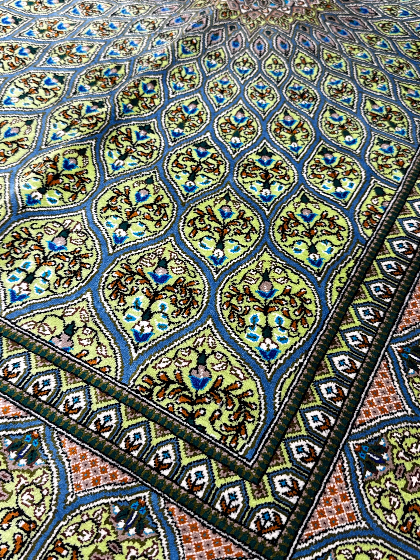 Silk Rug. Celestial Dome.