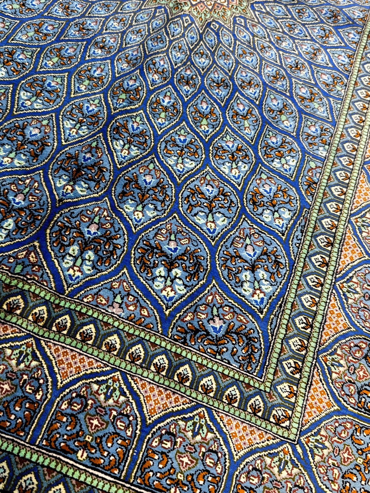 Silk Rug. Celestial Dome.