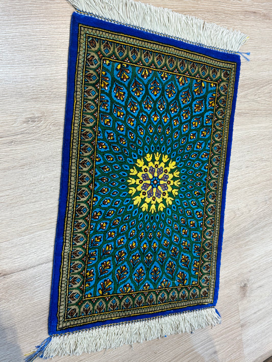 Silk Rug. Celestial Dome.