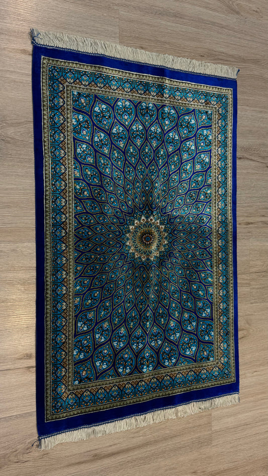 Silk Rug. Celestial Dome.