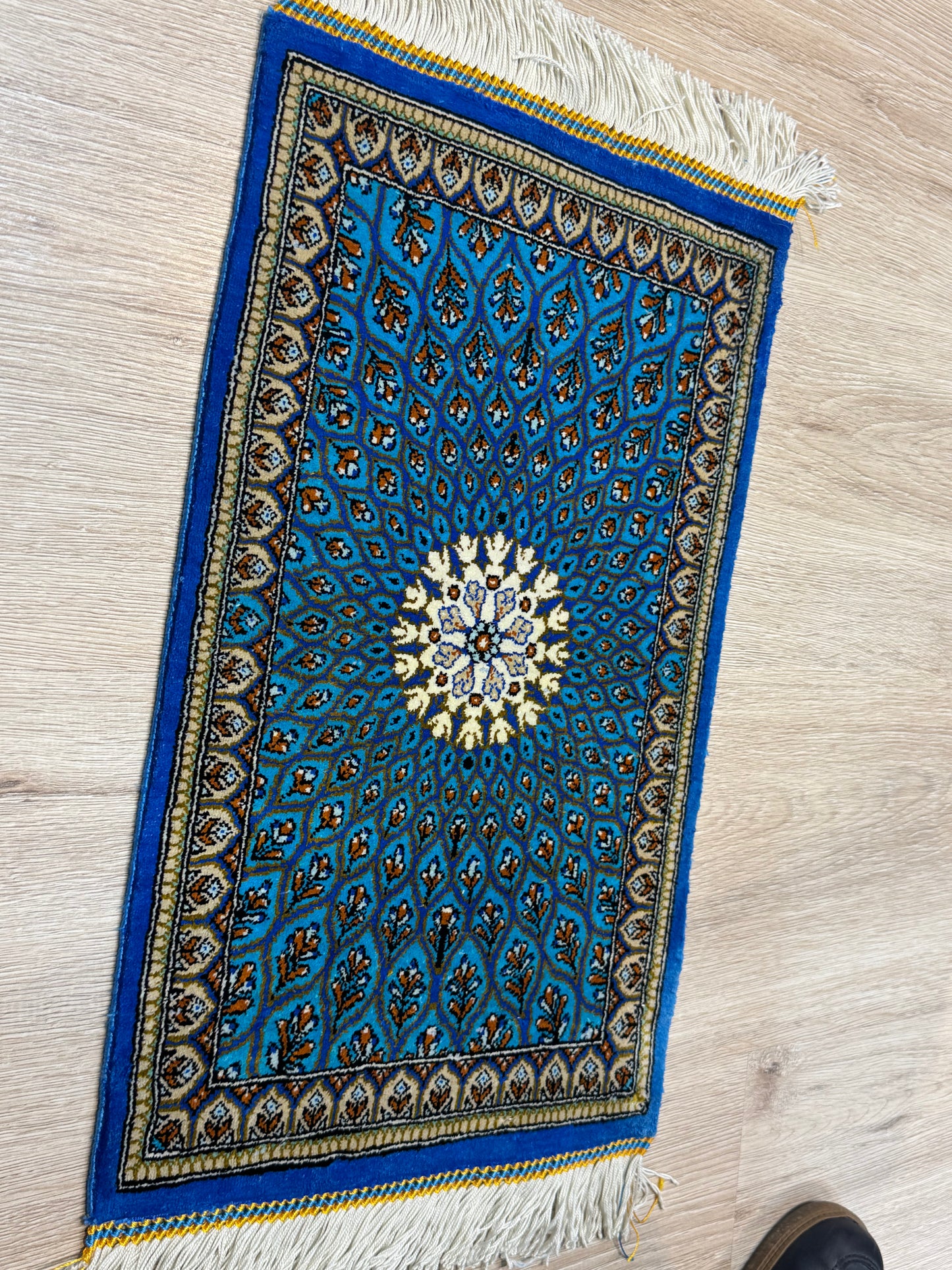 Silk Rug. Celestial Dome.