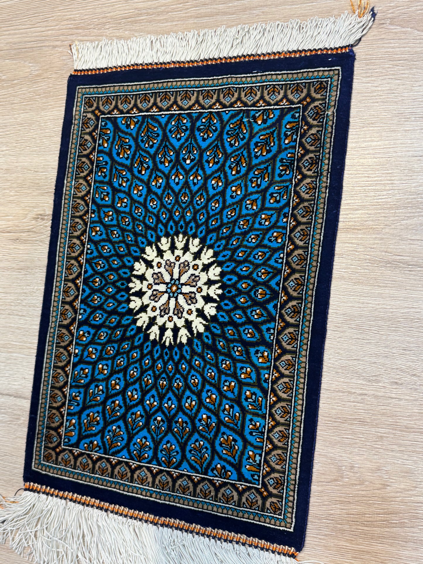 Silk Rug. Celestial Dome.