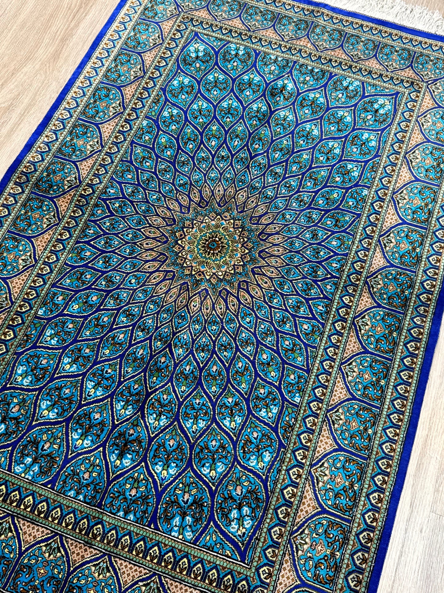 Silk Rug. Celestial Dome.