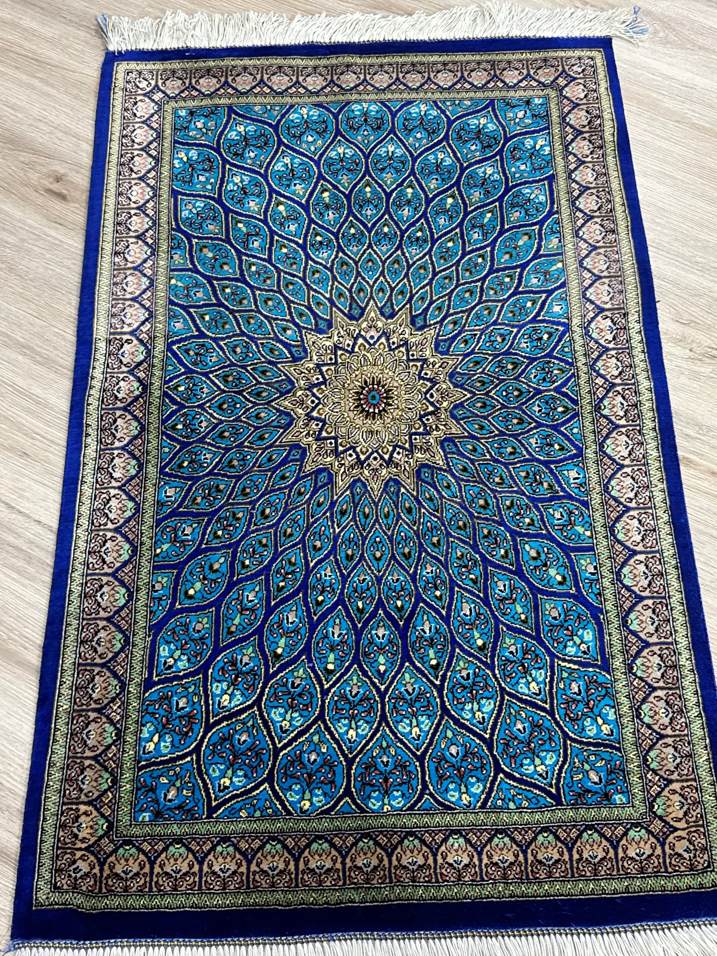 Silk Rug. Celestial Dome.