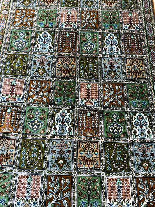 Silk Rug. Eternal Four Seasons.