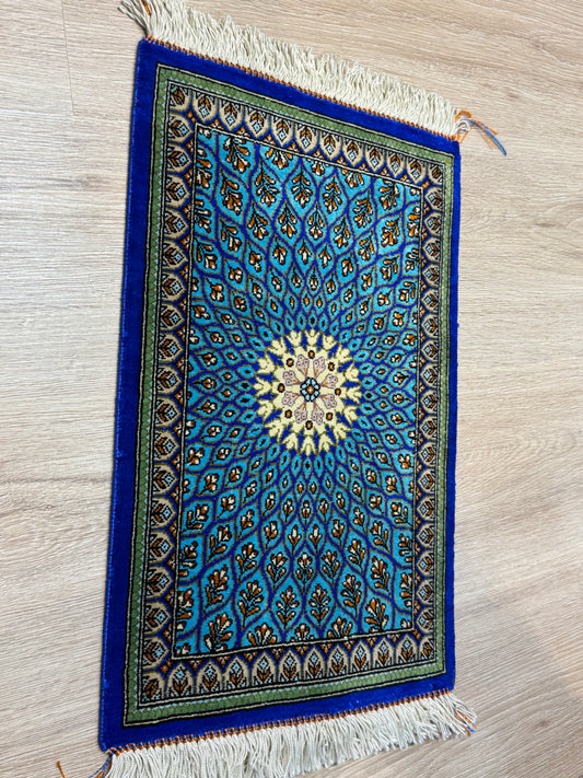 Silk Rug. Celestial Dome.