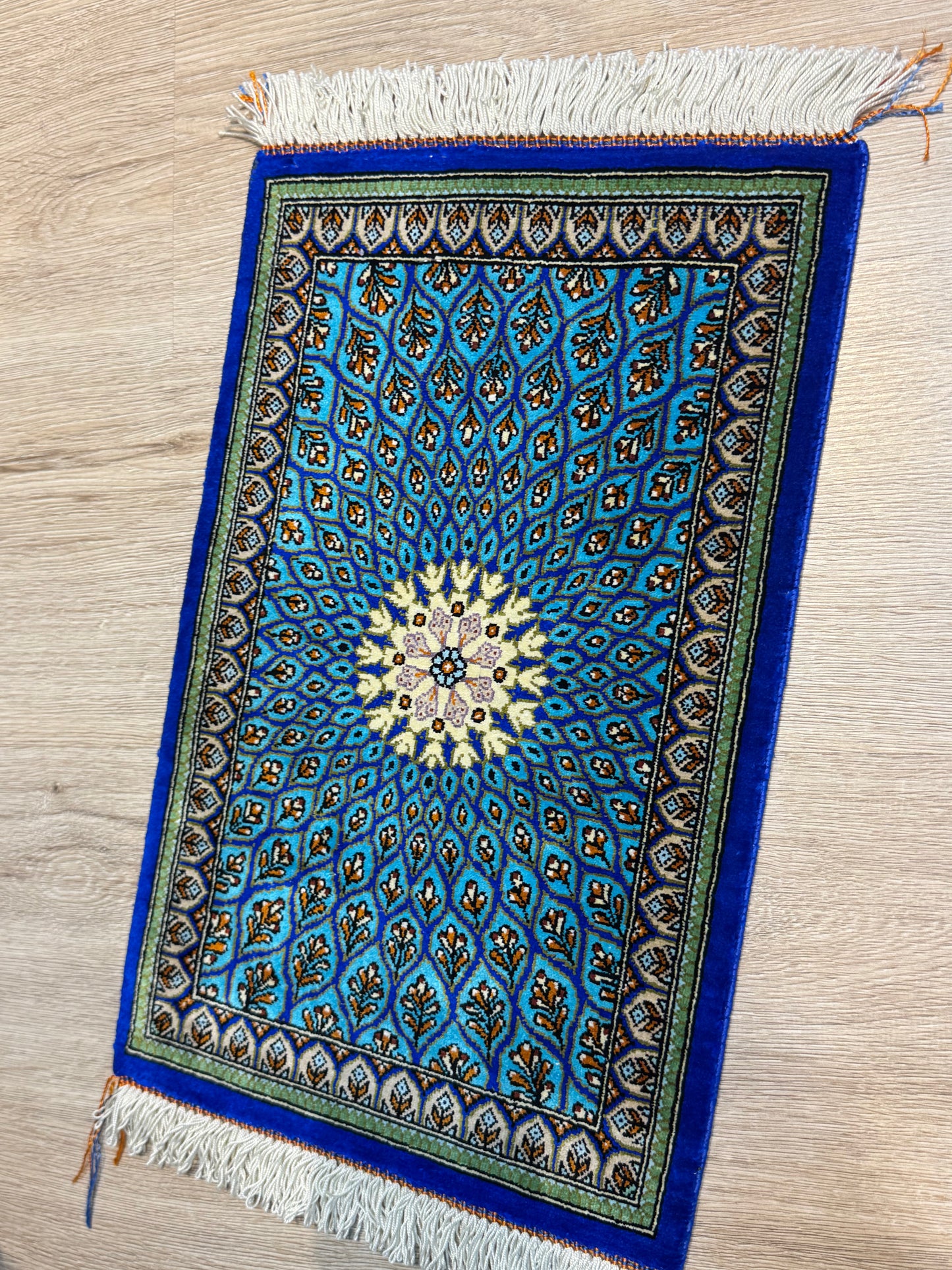 Silk Rug. Celestial Dome.