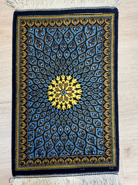 Silk Rug. Celestial Dome.