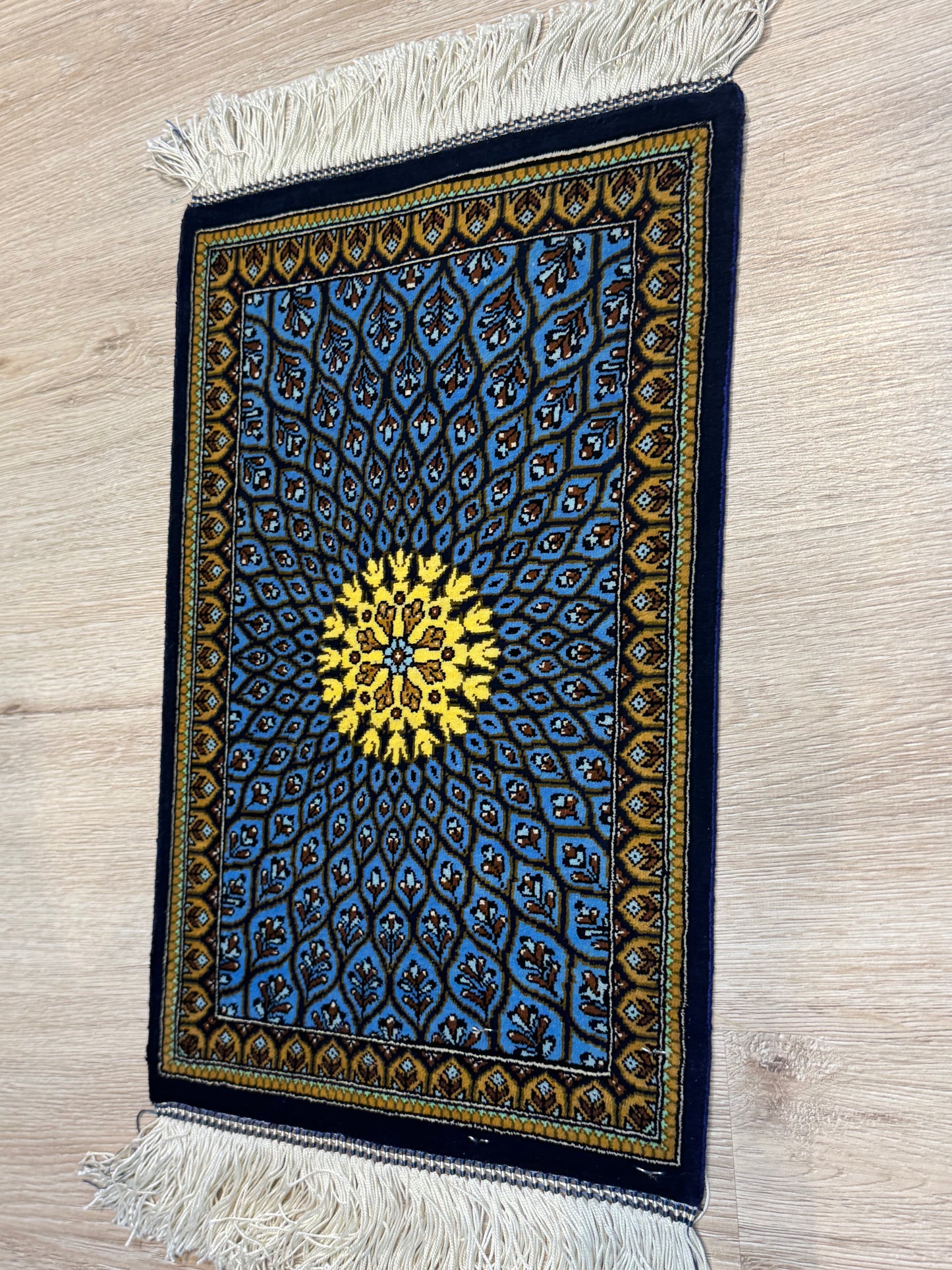 Silk Rug. Celestial Dome.