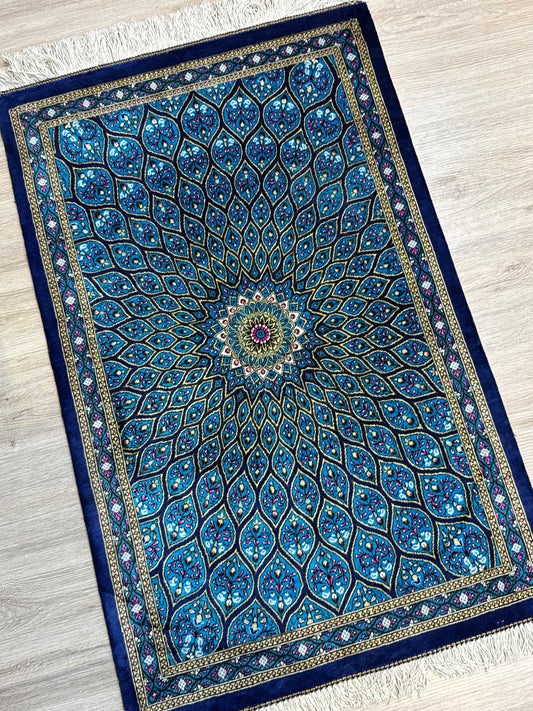 Silk Rug. Celestial Dome.