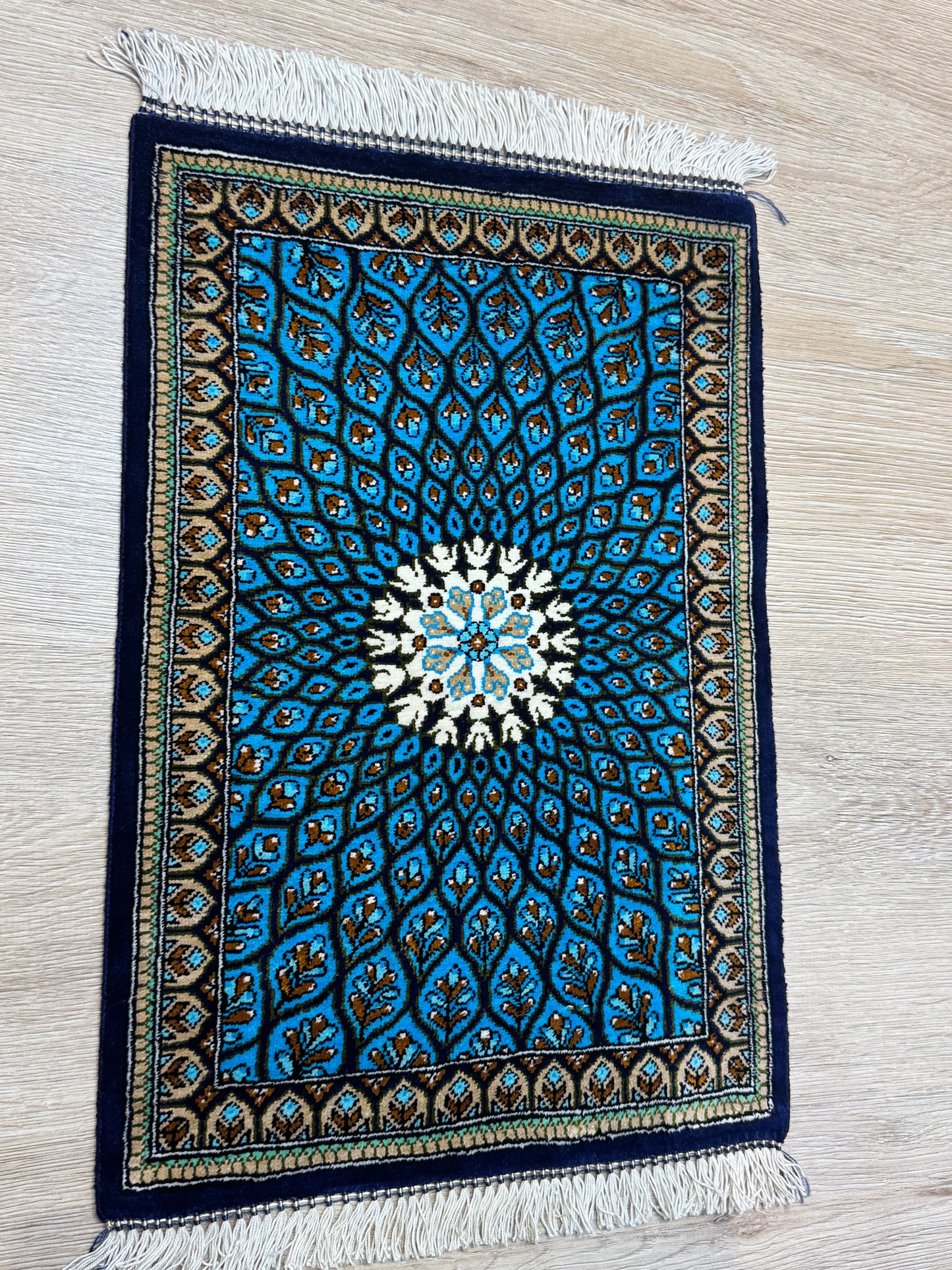 Silk Rug. Celestial Dome.