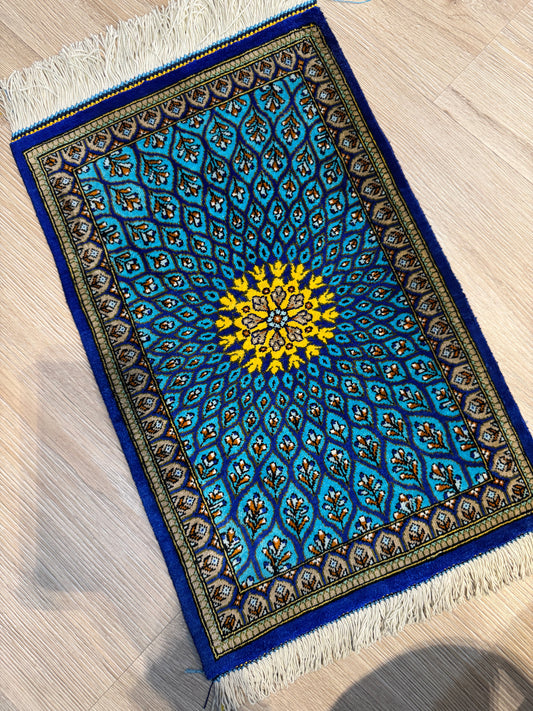 Silk Rug. Celestial Dome.