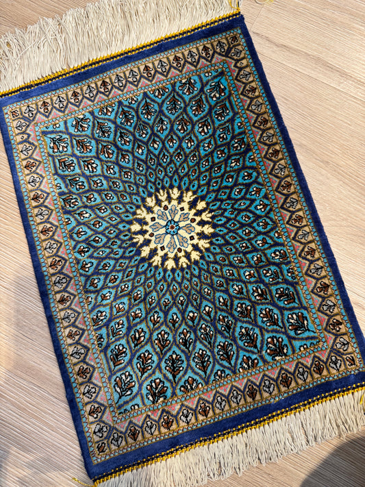 Silk Rug. Celestial Dome.