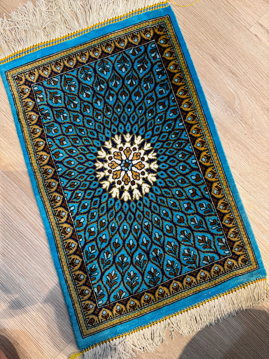 Silk Rug. Celestial Dome.