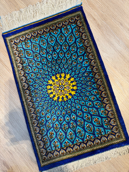 Silk Rug. Celestial Dome.