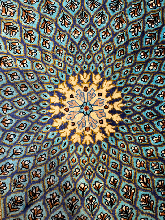Silk Rug. Celestial Dome.