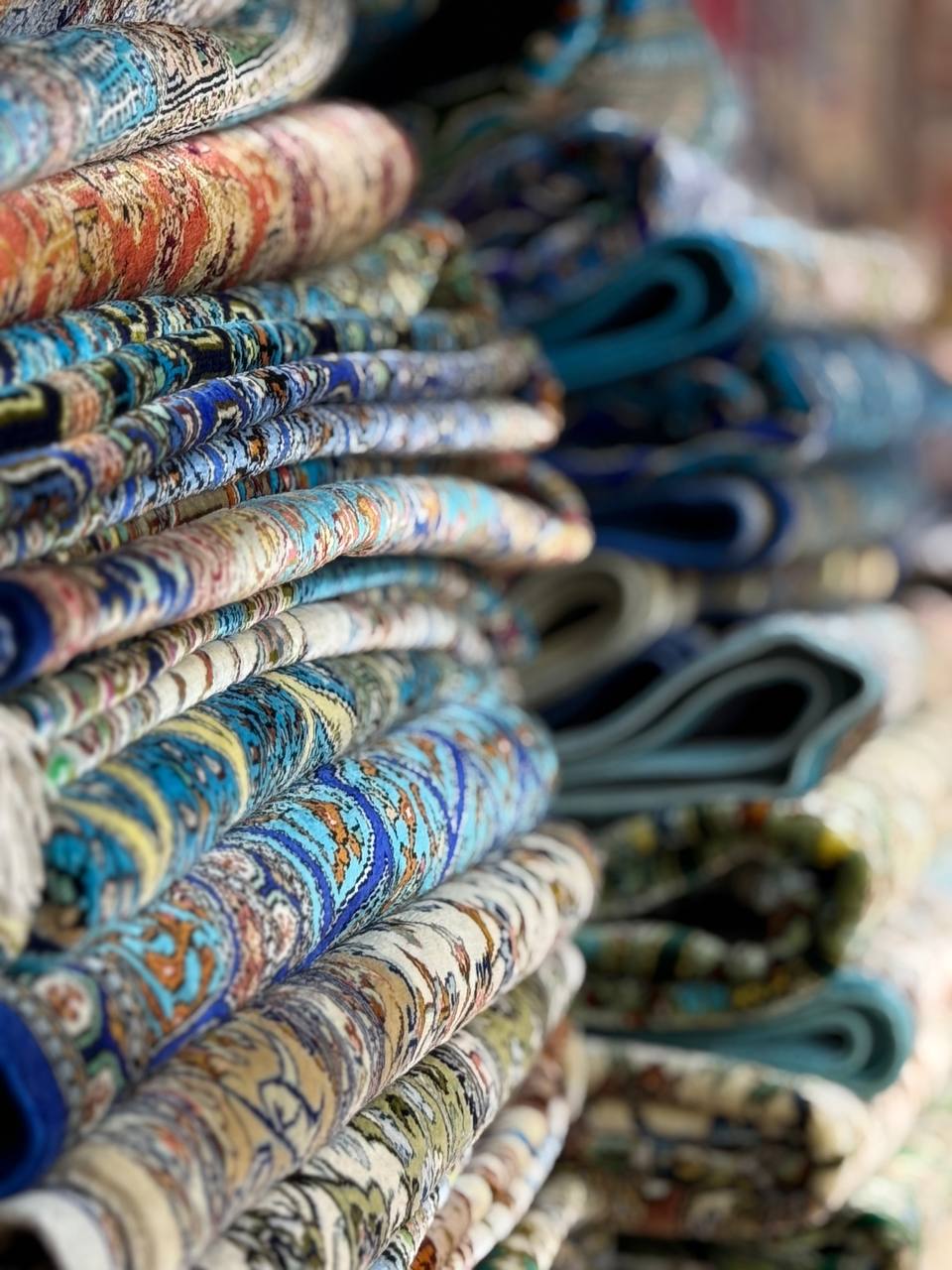Silk carpets