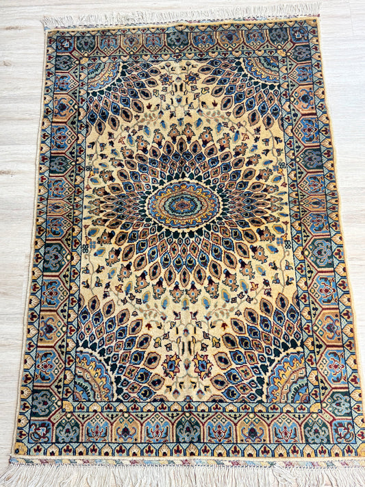 Wool Rug. Celestial Dome.