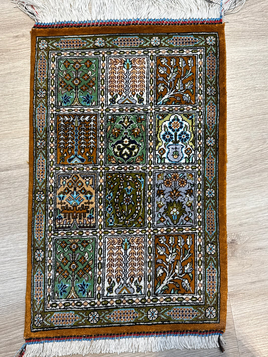 Silk Rug. Eternal Four Seasons.