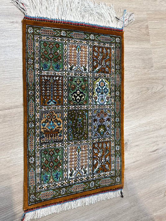 Silk Rug. Eternal Four Seasons.