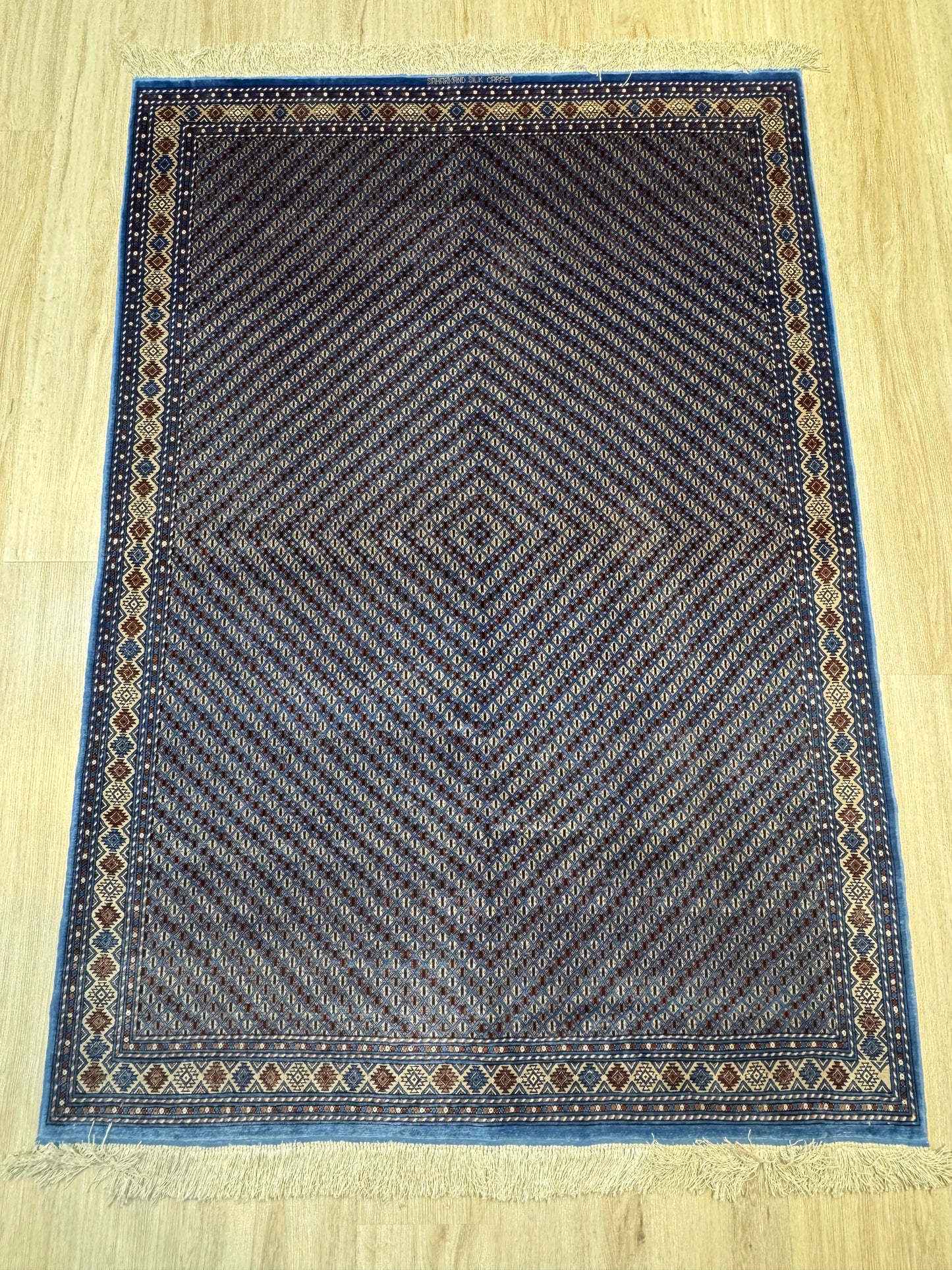 Silk Rug. Our Family Pattern.