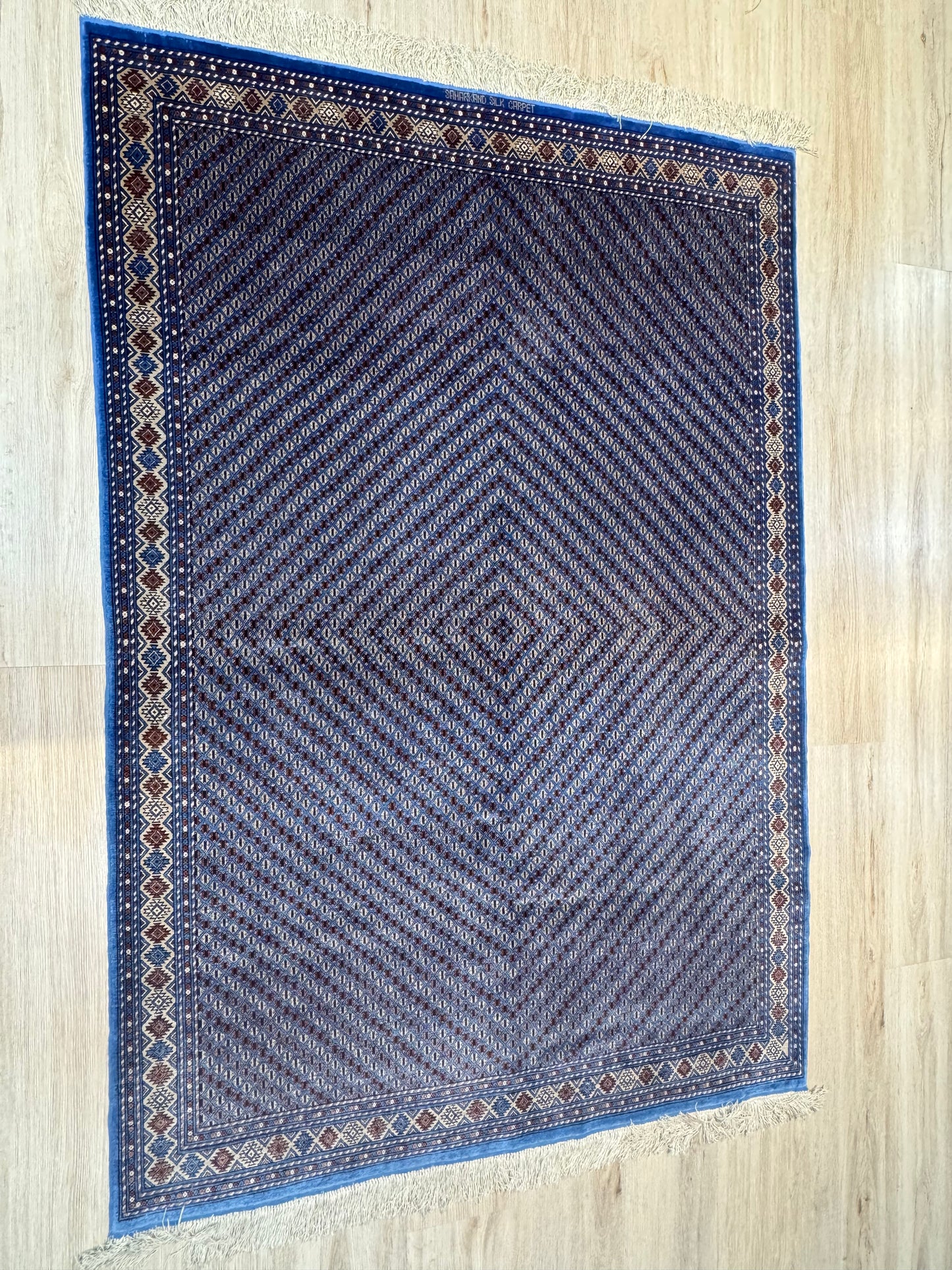 Silk Rug. Our Family Pattern.