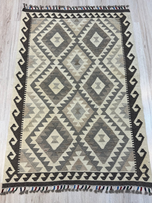 Kilim. Geometric Pattern.