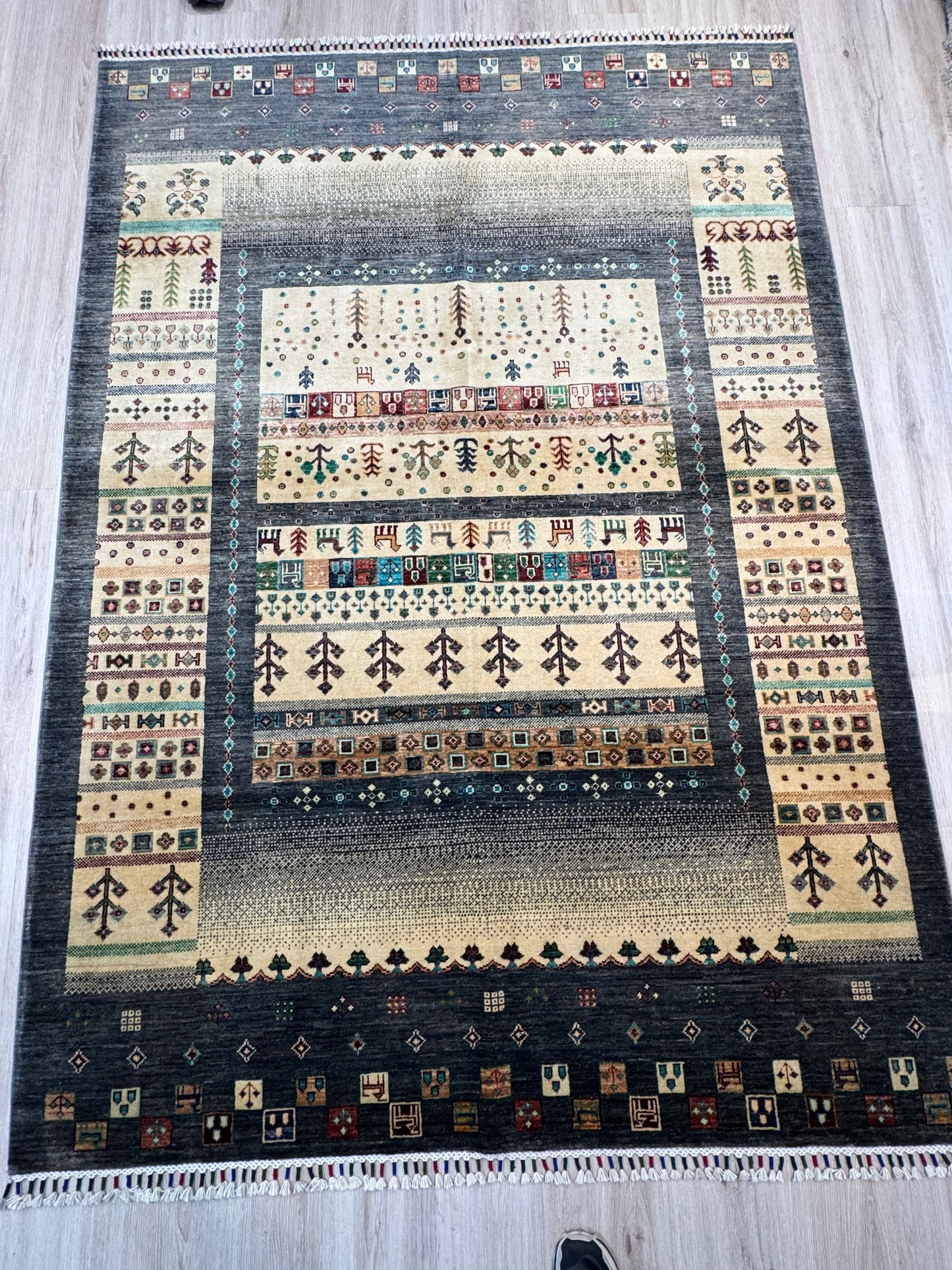 Wool Rug. Ancient Grace.