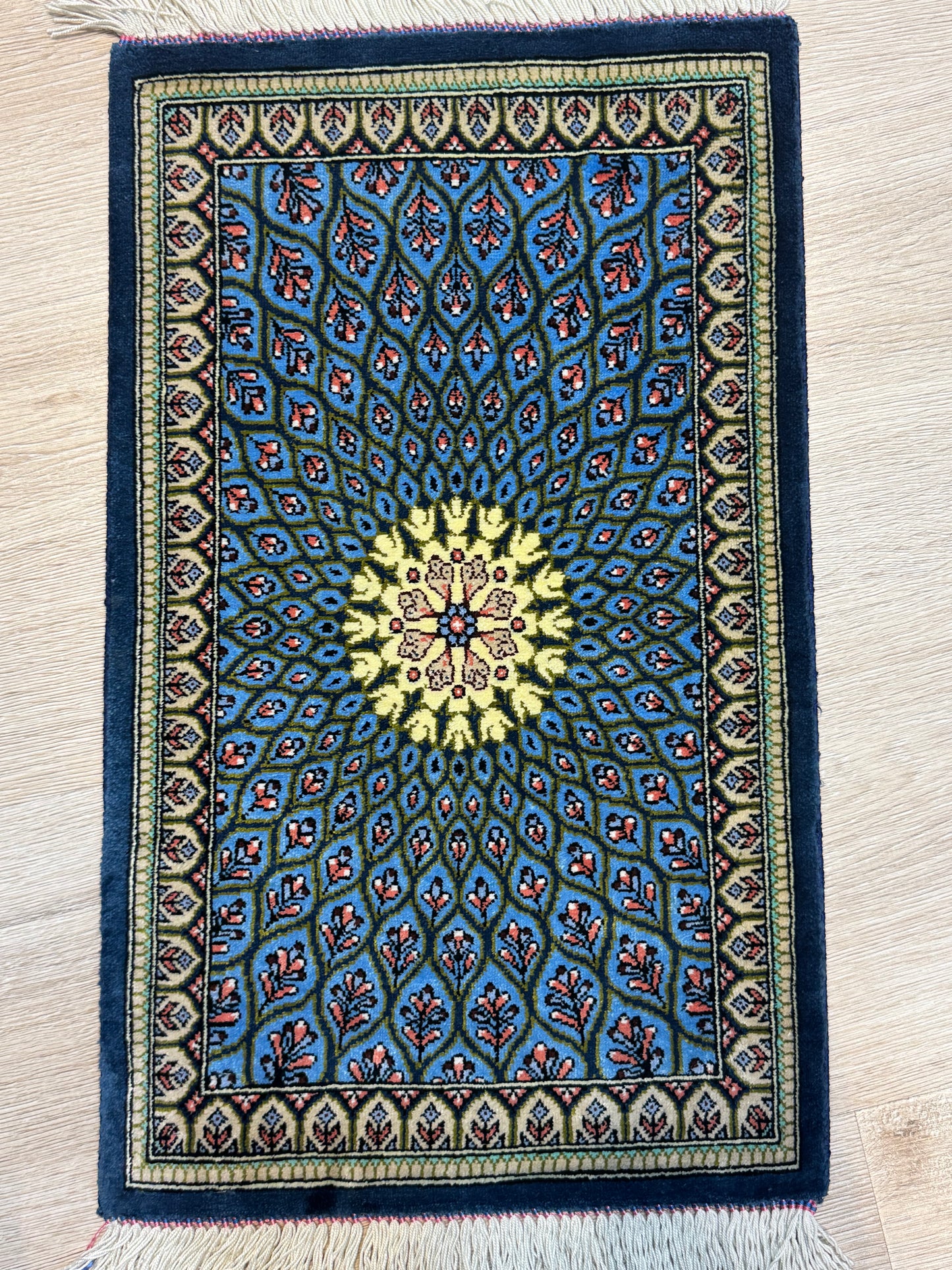 Silk Rug. Celestial Dome.