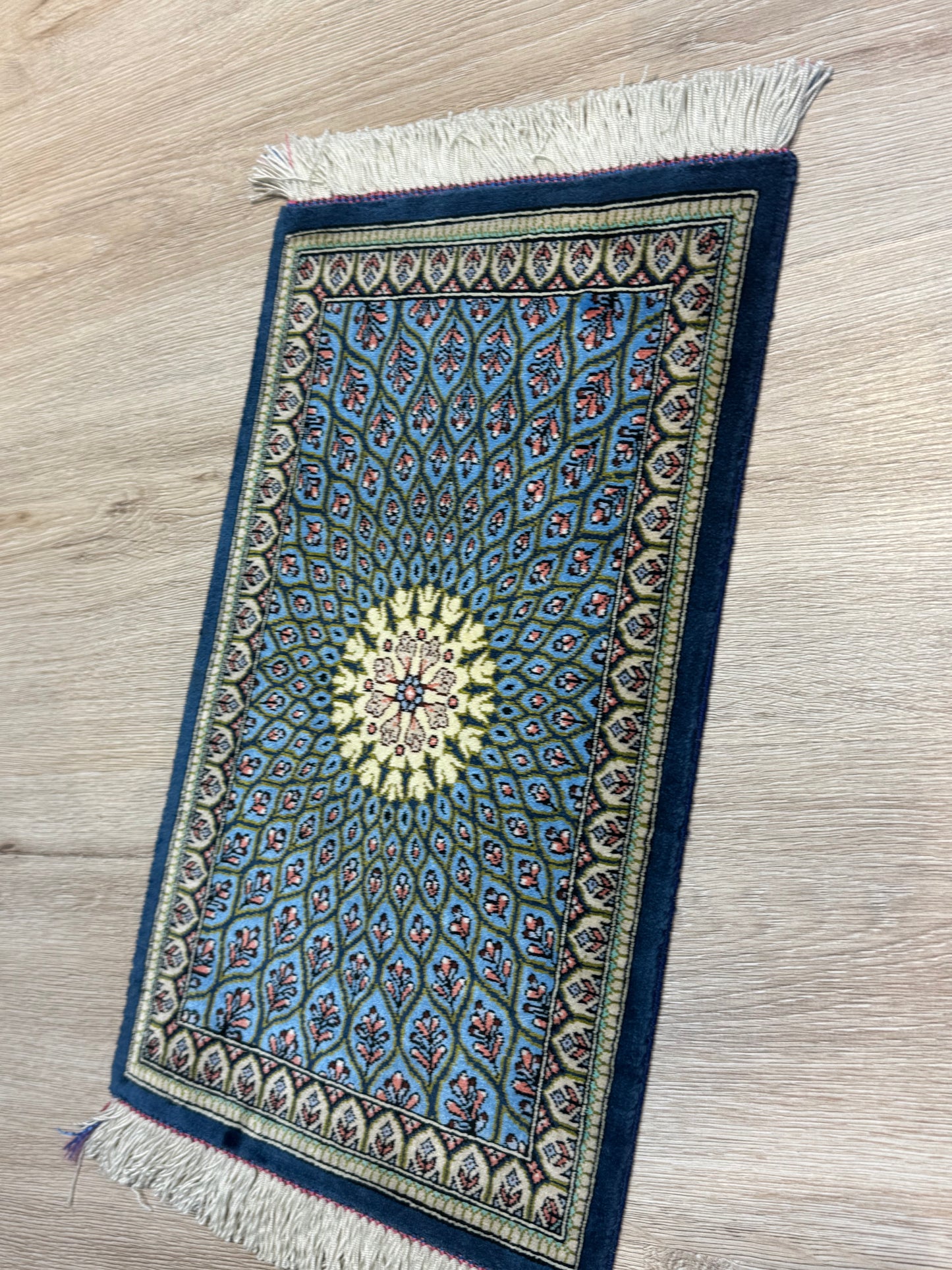 Silk Rug. Celestial Dome.