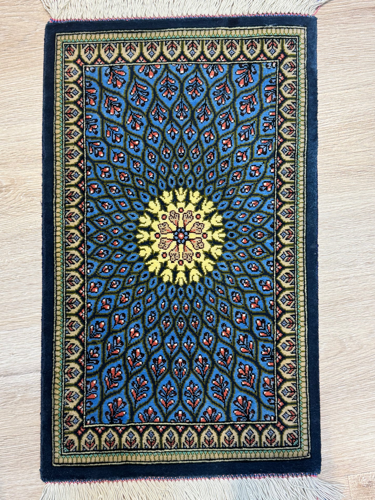 Silk Rug. Celestial Dome.