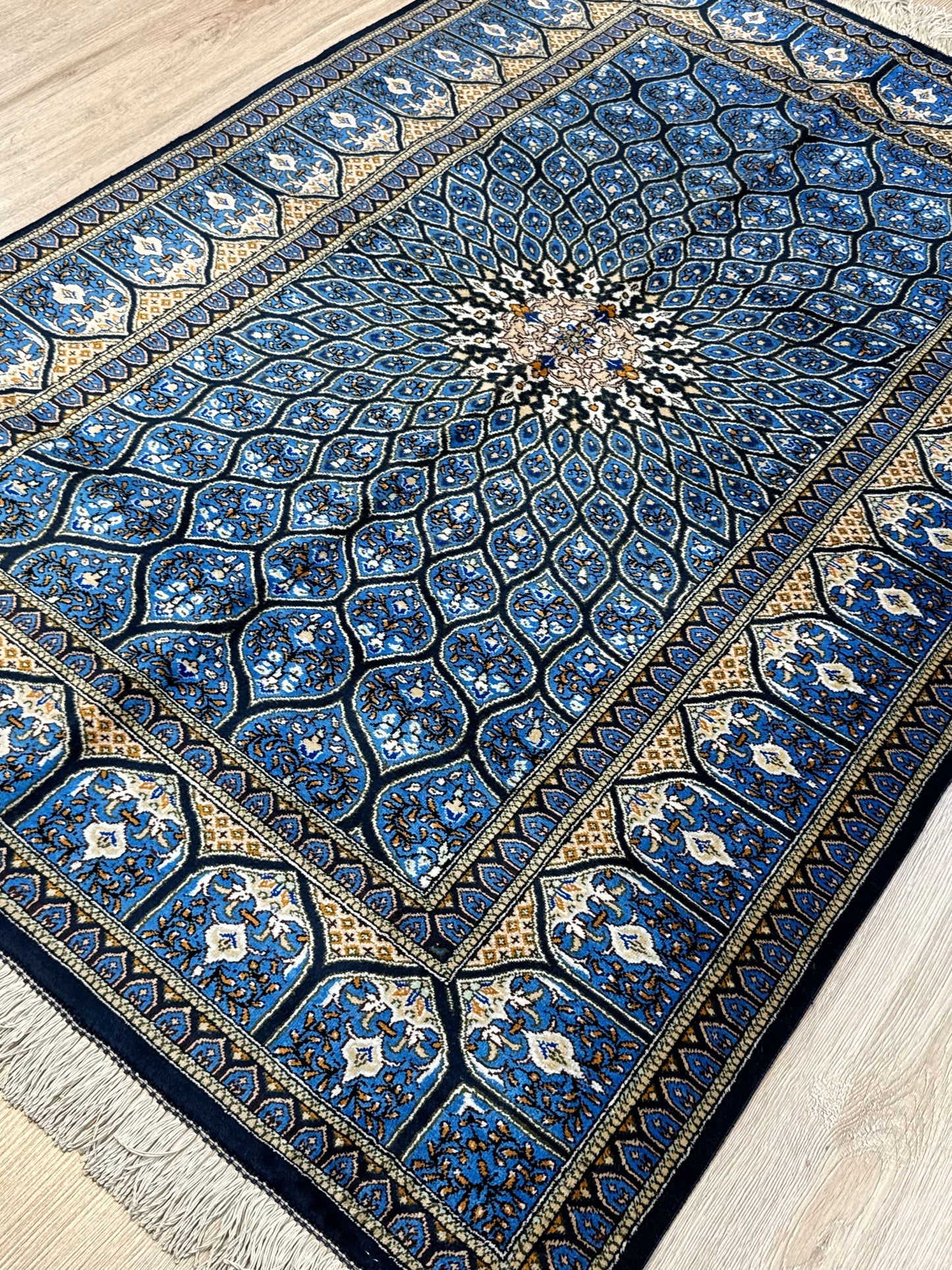 Silk Rug. Celestial Dome.